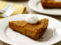 Holiday Recipe Pumpkin pie