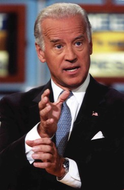 US Senator Joe Biden