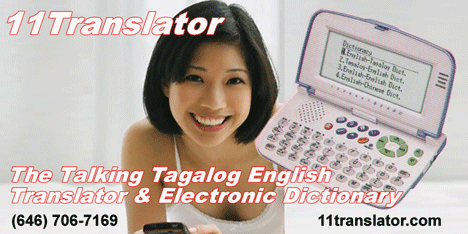 Tagalog language translator